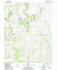 Hume 1991 topographic map thumbnail