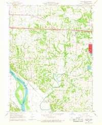 Huntsdale 1967 topographic map thumbnail