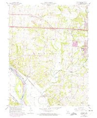 Huntsdale 1967 topographic map thumbnail