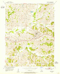 Huntsville 1953 topographic map thumbnail