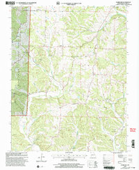 Hurricane 2000 topographic map thumbnail