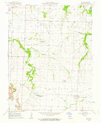 Iantha 1962 topographic map preview