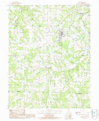 Iberia 1987 topographic map preview