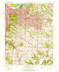 Independence 1934 topographic map preview
