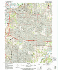 Independence 1990 topographic map thumbnail
