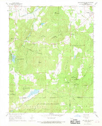 Iron Mountain Lake 1968 topographic map thumbnail