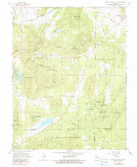 Iron Mountain Lake 1968 topographic map thumbnail