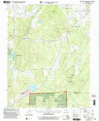 Iron Mountain Lake 2000 topographic map thumbnail