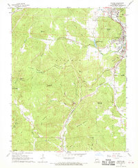Ironton 1968 topographic map thumbnail