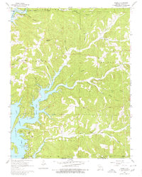 Isabella 1968 topographic map thumbnail