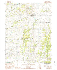 Jamesport 1984 topographic map thumbnail