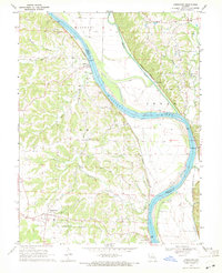 Jamestown 1969 topographic map thumbnail