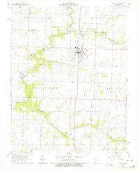 Jasper 1962 topographic map preview