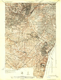Jefferson Barracks 1933 topographic map thumbnail