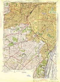 Jefferson Barracks topographic map thumbnail