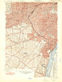 Jefferson Barracks 1941 topographic map thumbnail