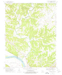Jefferson City NW 1969 topographic map thumbnail