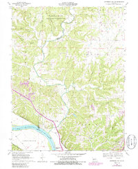 Jefferson City NW 1969 topographic map thumbnail