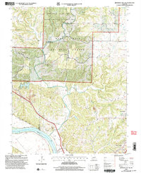 Jefferson City NW 2000 topographic map thumbnail