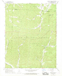 Johnson Mountain 1968 topographic map thumbnail