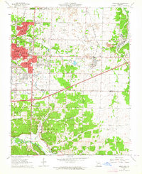 Joplin East 1963 topographic map thumbnail