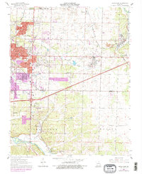 Joplin East 1963 topographic map thumbnail