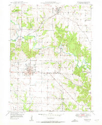 Kahoka 1950 topographic map thumbnail