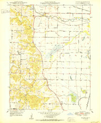 Kahoka SE 1950 topographic map thumbnail