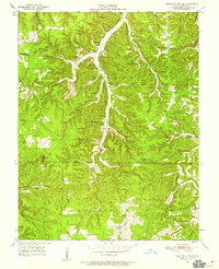 Kaintuck Hollow 1950 topographic map thumbnail