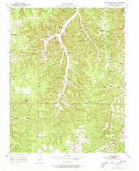Kaintuck Hollow 1950 topographic map thumbnail