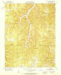 Kaintuck Hollow 1951 topographic map thumbnail