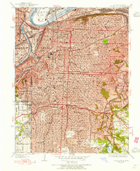 Kansas City 1935 topographic map thumbnail