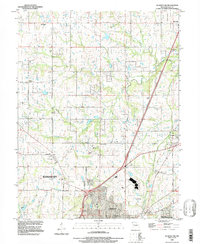 Kearney SW 1990 topographic map thumbnail