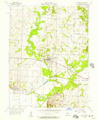 Keytesville 1956 topographic map thumbnail