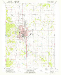Kirksville 1979 topographic map thumbnail