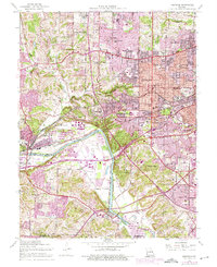 Kirkwood 1954 topographic map thumbnail