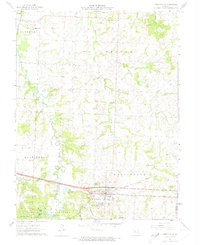 Knob Noster 1962 topographic map thumbnail