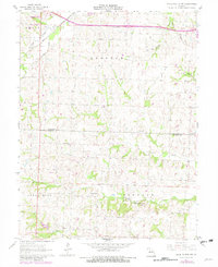 Knob Noster NW 1961 topographic map thumbnail