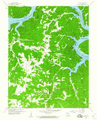 Knobby 1959 topographic map preview