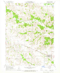 Knox City 1965 topographic map thumbnail