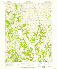 Knoxville 1957 topographic map thumbnail