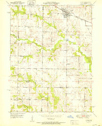 La Belle 1951 topographic map thumbnail