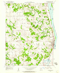 La Grange 1950 topographic map thumbnail