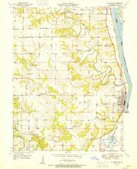La Grange 1951 topographic map thumbnail