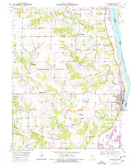 La Grange 1950 topographic map thumbnail