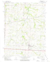 La Monte 1973 topographic map thumbnail