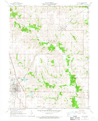 La Plata 1966 topographic map thumbnail