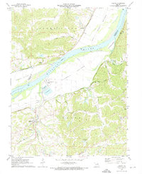 Labadie 1972 topographic map thumbnail