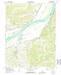 Labadie 1972 topographic map thumbnail