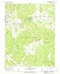 Lake Killarney 1968 topographic map thumbnail